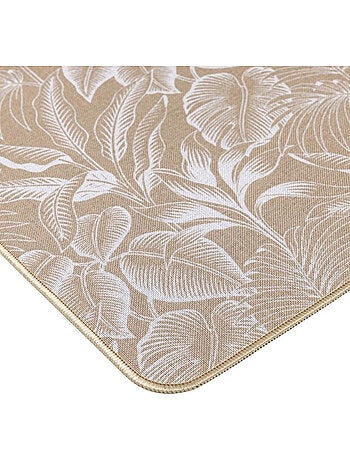 Tapis rectangle tisse imprime stylis