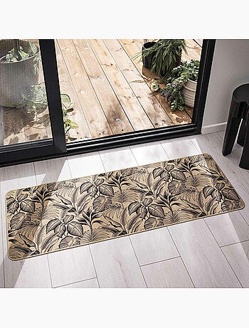 Tapis rectangle tisse imprime stylis