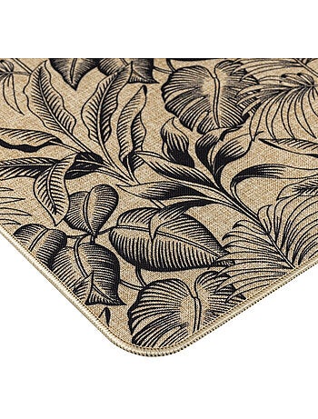 Tapis rectangle tisse imprime stylis