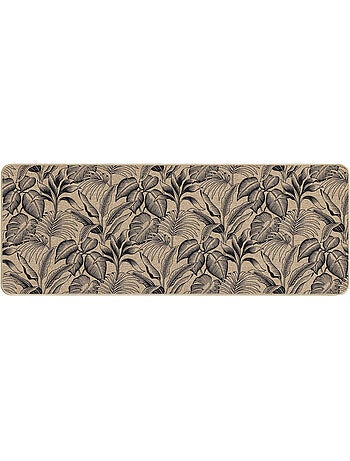 Tapis rectangle tisse imprime stylis