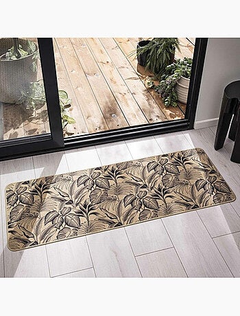 Tapis rectangle tisse imprime stylis