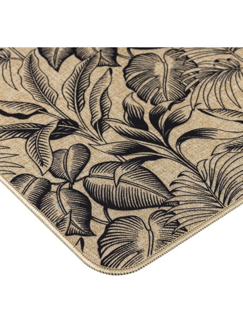 Tapis rectangle tisse imprime stylis - Kiabi