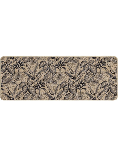 Tapis rectangle tisse imprime stylis - Kiabi