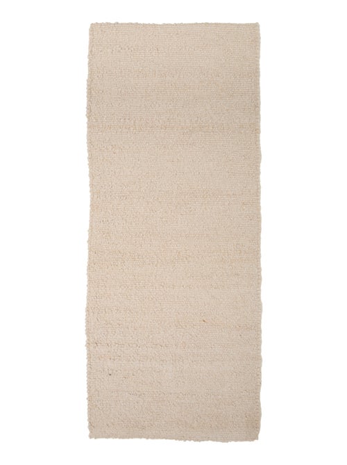 Tapis rectangulaire  - Effet laine - Kiabi