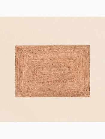 Tapis rectangulaire en jute 120x170cm
