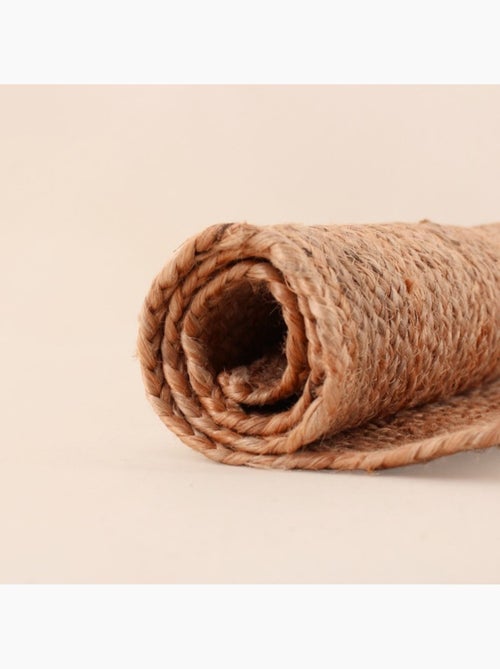 Tapis rectangulaire en jute 120x170cm - Kiabi