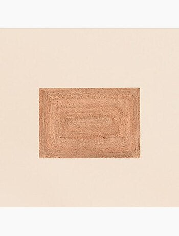 Tapis rectangulaire en jute 60x90cm