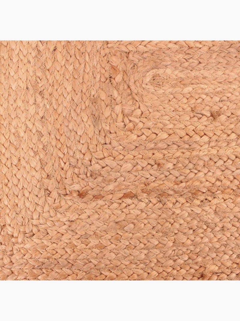 Tapis rectangulaire en jute 60x90cm Beige - Kiabi