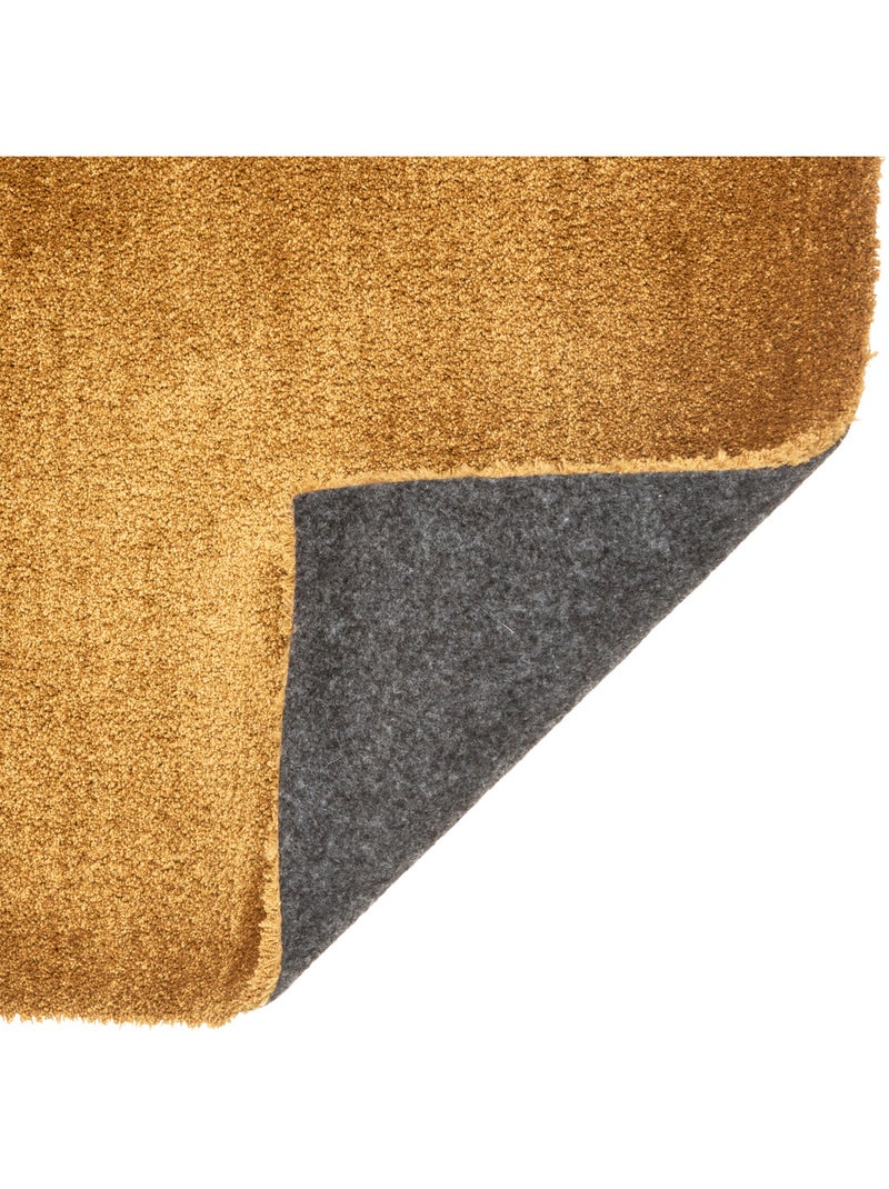 Tapis rectangulaire JOANNE Ocre - Kiabi