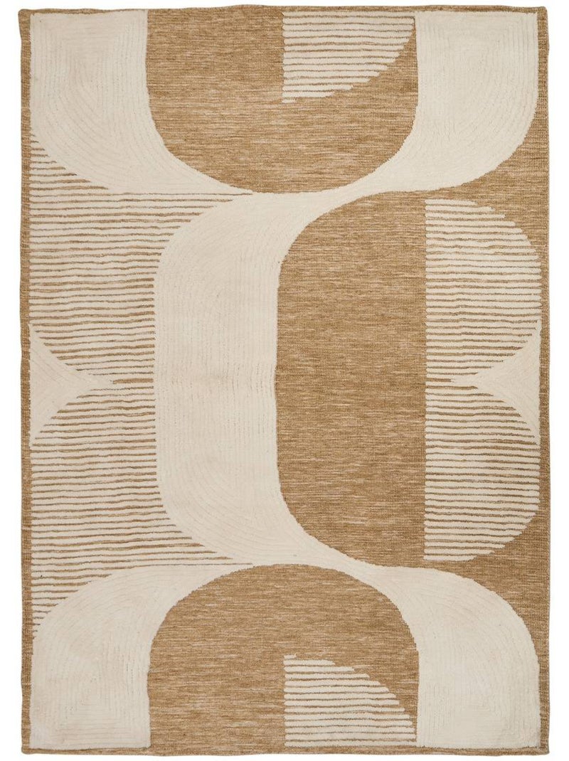 Tapis rectangulaire LOOMIA Lin - Kiabi
