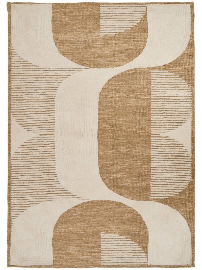 Tapis rectangulaire LOOMIA Lin - Kiabi