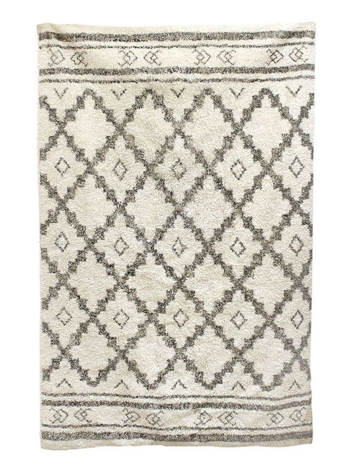 Tapis rectangulaire motif berbère MIRAGE - Kiabi Tapis rectangulaire motif berbère MIRAGE - Kiabi