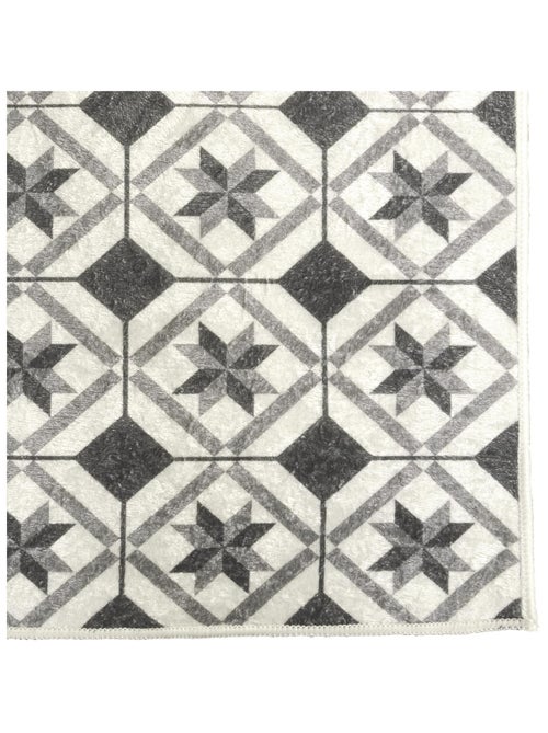 Tapis Rectangulaire motifs Carreaux de Ciment, Dylrev - Kiabi