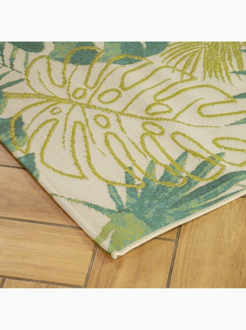 Tapis rectangulaire TROPICA intérieur extérieur 120 x 170 cm polypropylene Future Home - Kiabi