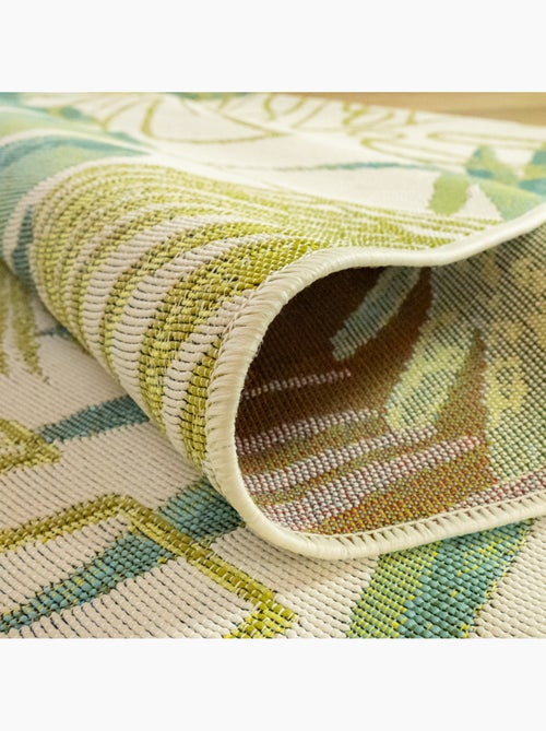 Tapis rectangulaire TROPICA intérieur extérieur 120 x 170 cm polypropylene Future Home - Kiabi