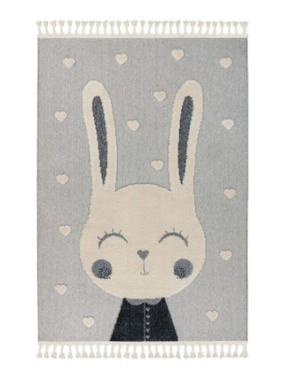 Tapis relief chambre enfant avec franges Rava