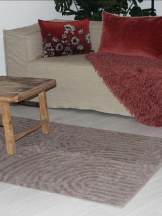 Tapis relief circle courbe
