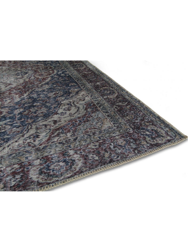 Tapis réversible en polyester rectangle Xotin Multicolore - Kiabi