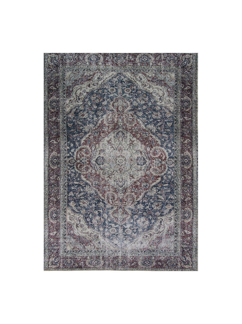 Tapis réversible en polyester rectangle Xotin Multicolore - Kiabi