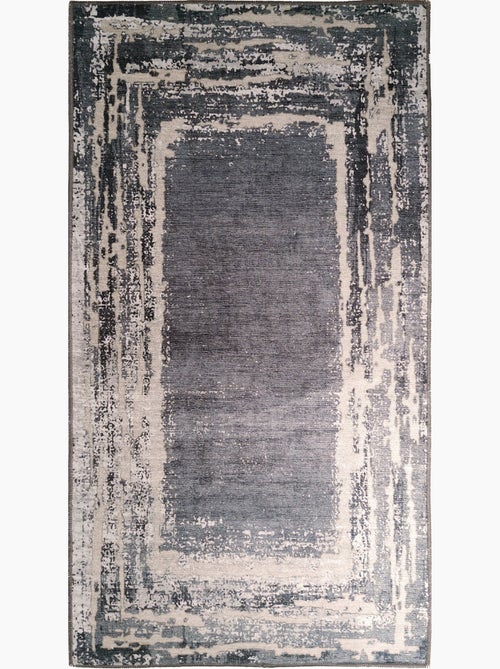 Tapis RING Gris/Beige - Kiabi