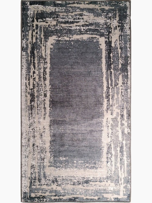 Tapis RING Gris/Beige - Kiabi