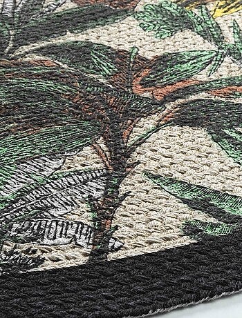 Tapis rond 120 cm Balinesia polycoton