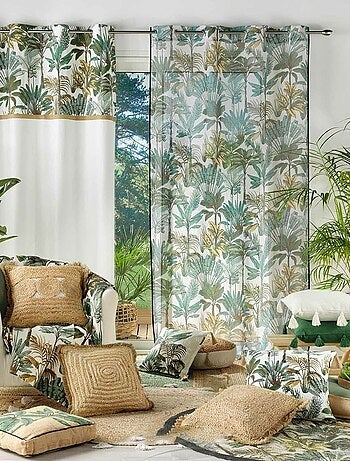 Tapis rond 120 cm Balinesia polycoton