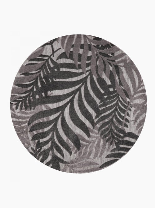 Tapis rond d'extérieur tissé kilim CHIMEK - Kiabi
