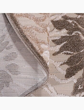 Tapis extérieur tissé kilim rectangle CHIMEKA