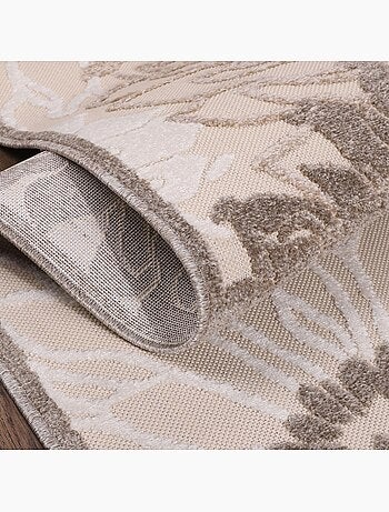 Tapis extérieur tissé kilim rectangle CHIMEKA