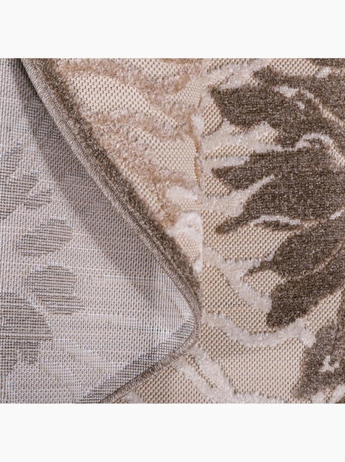 Tapis rond d'extérieur tissé kilim CHIMEKA - Kiabi