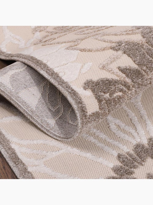 Tapis rond d'extérieur tissé kilim CHIMEKA - Kiabi