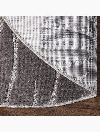 Tapis extérieur tissé kilim rectangle CHIMEKI