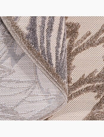 Tapis extérieur tissé kilim rectangle CHIMEKO