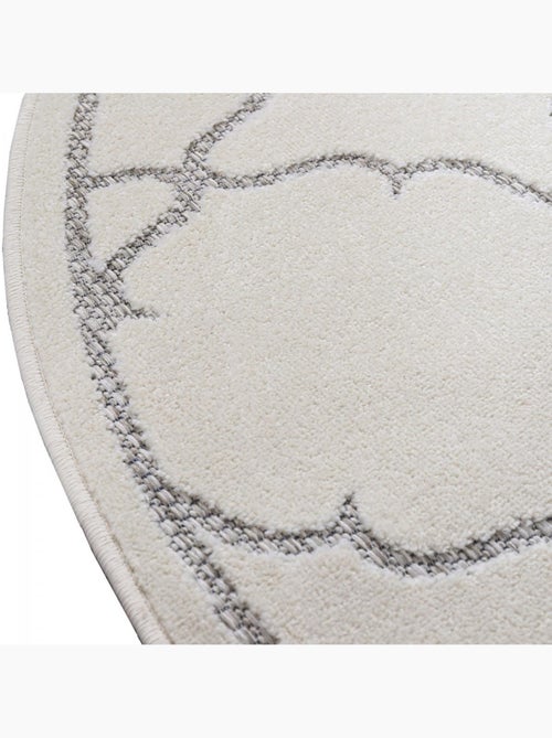 Tapis rond d'extérieur tissé kilim KUMA - Kiabi