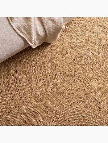 Tapis rond en jute 120cm