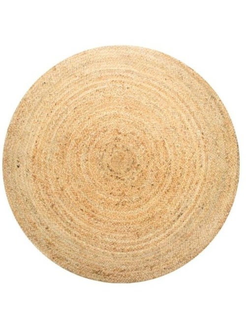 Tapis rond en jute 120cm - Kiabi