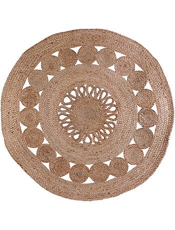 Tapis rond en jute collection NÎMES