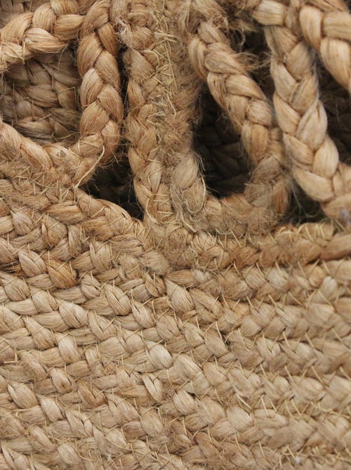 Tapis rond en jute collection NÎMES - Kiabi