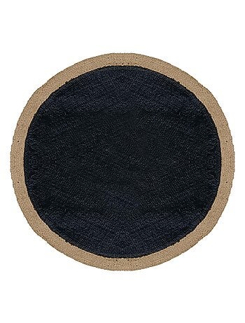 Tapis Rond en Jute et Coton, Dylrev