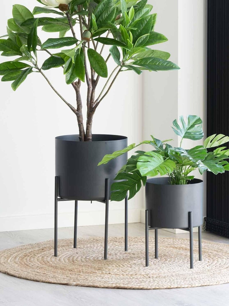 Tapis rond en jute naturel Ø 90 cm - House Nordic Marron - Kiabi