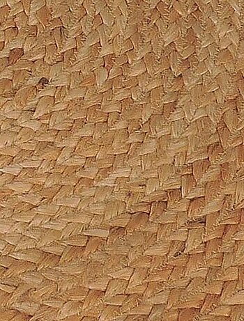 Tapis Rond en Jute Naturel, Dylrev