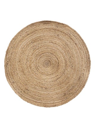Tapis rond en jute tressé