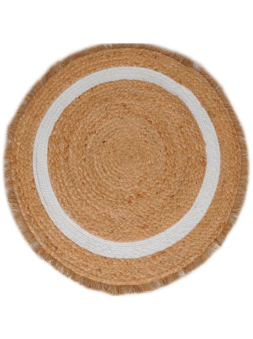 Tapis rond en jute tressé, Dylrev - Kiabi