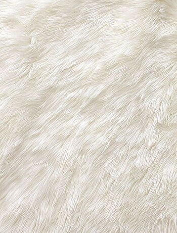 Tapis rond imitiation fourrure Cocooning