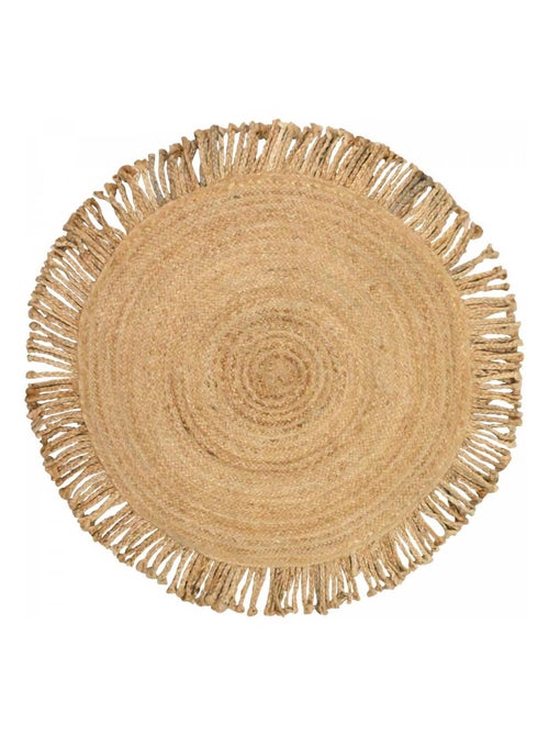 Tapis rond JT SATCH , tapis jute artisanal - Kiabi