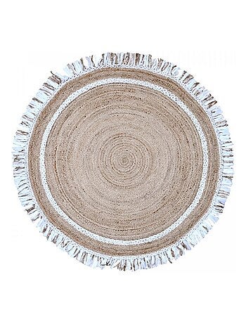 Tapis rond JT SATCH , tapis jute artisanal