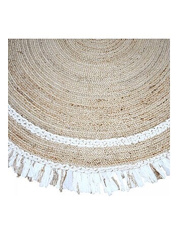Tapis rond JT SATCH , tapis jute artisanal