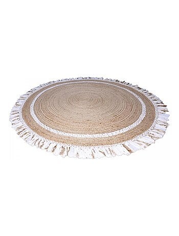 Tapis rond JT SATCH , tapis jute artisanal