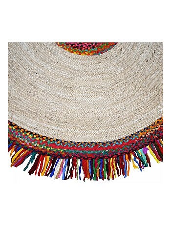 Tapis rond JT SATCH , tapis jute artisanal